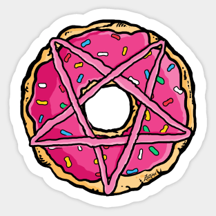 Occult Donut Sticker